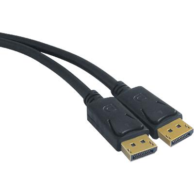 DisplayPort to DisplayPort Male TV Cable Adapter