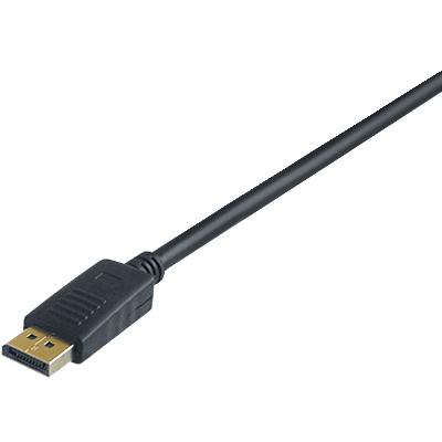 DisplayPort to DisplayPort Male TV Cable Adapter
