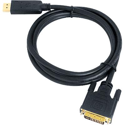 DisplayPort Male to DVI Male TV Cable Adapter