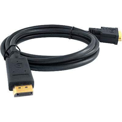DisplayPort Male to DVI Male TV Cable Adapter