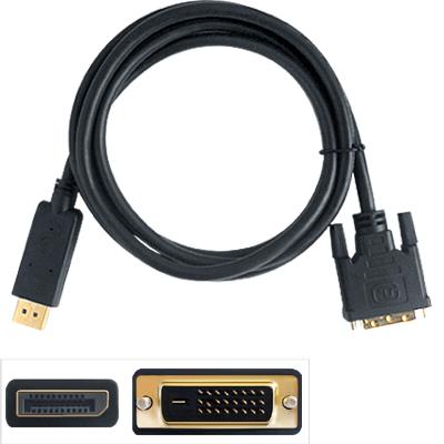 DisplayPort Male to DVI Male TV Cable Adapter