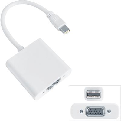 Thunderbolt Mini DisplayPort to VGA TV Cable Adapter
