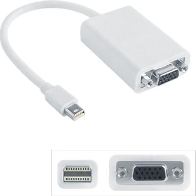 Thunderbolt Mini DisplayPort to VGA Male TV Cable Adapter
