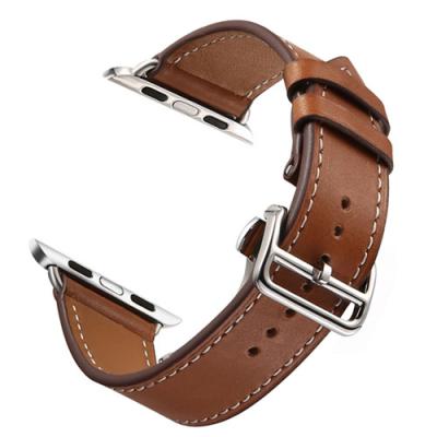 Sports Watch 44mm Leather Wrist Strap Band