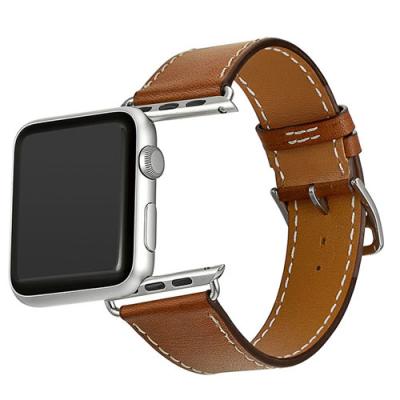 Sports Watch 44mm Leather Wrist Strap Band