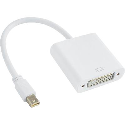 Mini DisplayPort Thunderbolt to DVI Female Video Audio Convertor Adapter