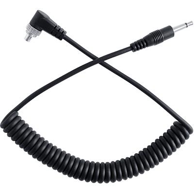 3.5mm to Male Flash PC Sync Cord Cable