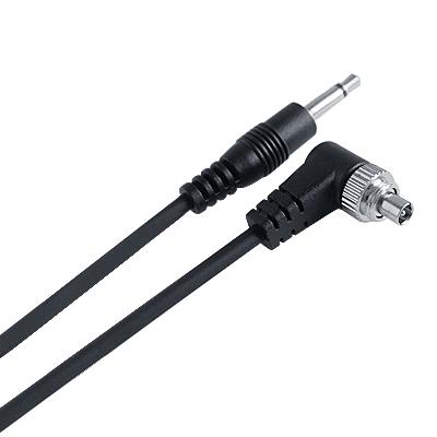 3.5mm to Male Flash PC Sync Cord Cable
