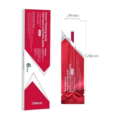 Camera Pre-moistened Full-frame Sensor Cleaner CMOS Swabs 12pcs