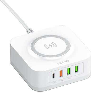 Charging Station with Wireless Battery Charger
