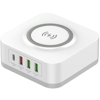 Charging Station with Wireless Battery Charger