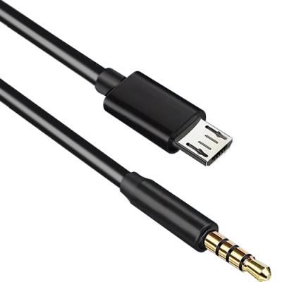 Micro USB to 3.5mm Audio Adapter Cable Earphone Converter