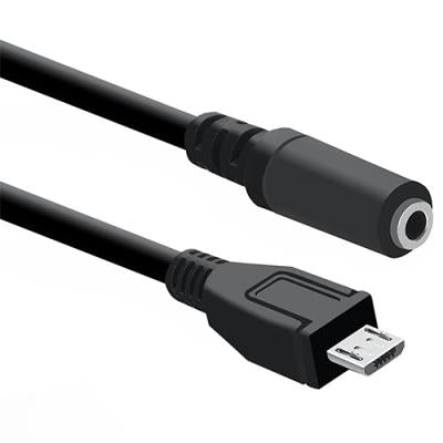 Micro USB to 3.5mm Female Earphone Headphone Adapter