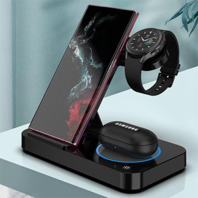All in one Mobile Wireless Fast Charging Power Adapter Dock Station