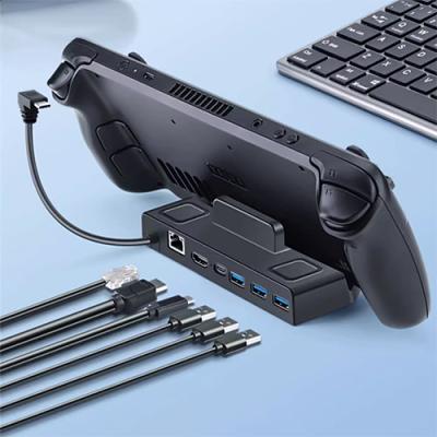 Mobile Phone USB Hub HDMI Ethernet RJ45 Dock Stand Holder