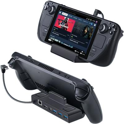 Mobile Phone USB Hub HDMI Ethernet RJ45 Dock Stand Holder