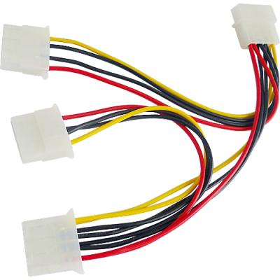 Series 5.25 Power Splitter Cable (4-Pin Male To 3/4-Socket Female)