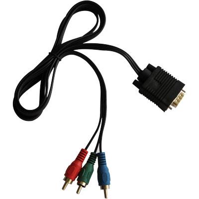 VGA HD15 to RCA video cable