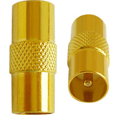 TV Coax Connector Male to Male Gender Changer