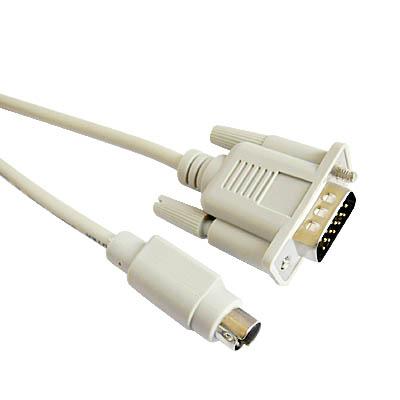 HD15 VGA to Mini-DIN 8-pin Cable