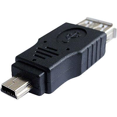 USB Female A to Mini USB Male Adapter