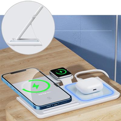Smart Phone Sports Watch Wireless Charger Stand Charging Station
