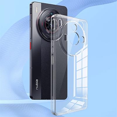 Transparent Crystal Clear Case for ZTE Nubia Z50S Pro