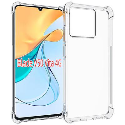 Transparent Crystal Clear Case for ZTE Blade V50 Design