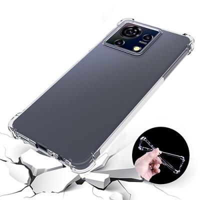 Transparent Crystal Clear Case for ZTE Blade V50 Design