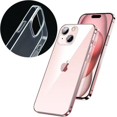 Transparent Crystal Clear Case for iPhone 15